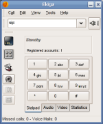 Ekiga 2.0 - Softphone für Linux
