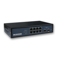 Gigabit Ethernet 8 Port Office Switch von MICROSENS