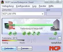 NCP Secure Enterprise Client 9.03