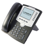 SPA962 - 6-Line IP Phone mit Farbdisplay von Linksys