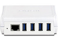Der USB-Server TU2-NU4 verbindet USB-Geräte mit dem Netzwerk