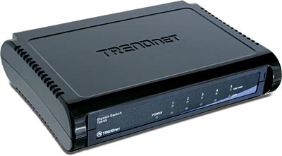 TRENDnet TEG-S5 5 Port 10/100/1000 MBit/s Gigabit-Switch
