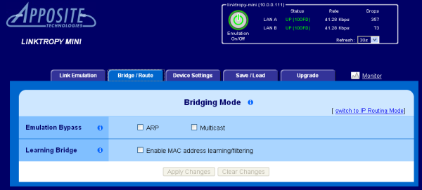 Bridge Route