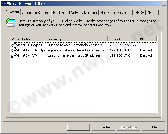 Manage Virtual Networks