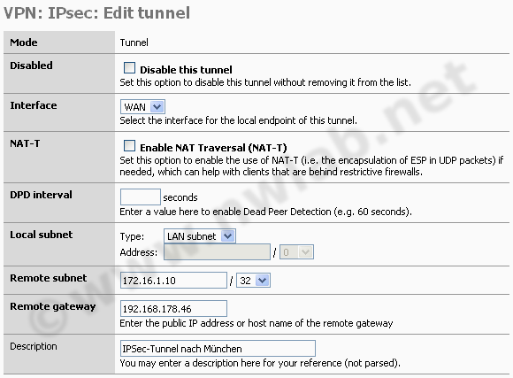 IPSec Tunnel